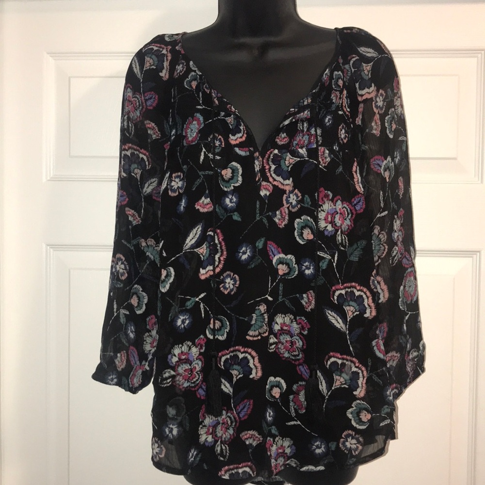Sheep floral blouse